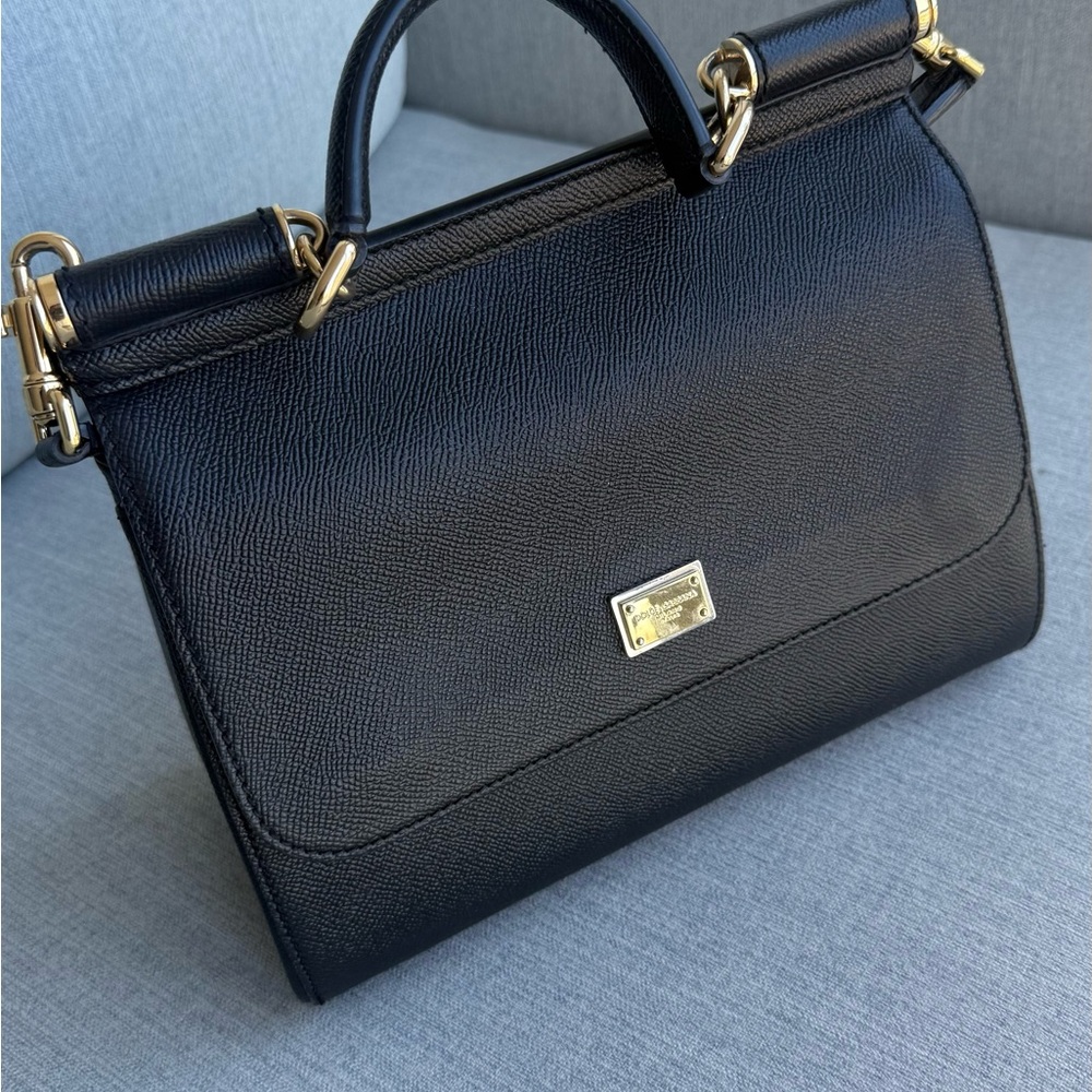 Dolce & Gabbana Sicily Bag – Black, Authentic, Perfect Condition